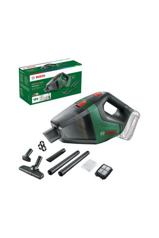 Bosch Akülü Elektrikli Süpürge (0.5 L Hazne, 15.3 x 5.8 x 8.3 cm, 18 Volt, Akü dahil değildir)