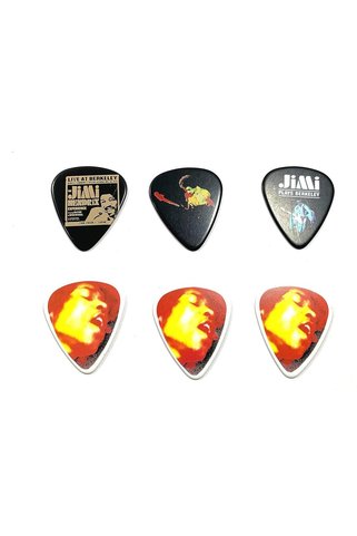 Jim Dunlop JHP03H Hendrix Electric Ladyland 6lı Pena