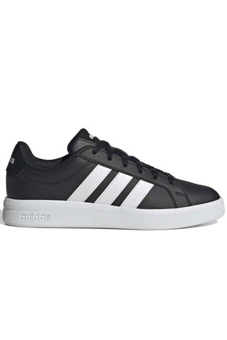 adidas Grand Court Base 3.0 Unisex Spor Ayakkabı SİYAH-BEYAZ