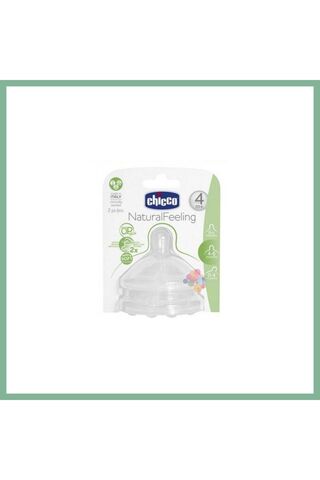 BŞK VİRGO NaturalFeeling Biberon Emziği 4 Ay+ Akış Ayarlı 2li BSK2026