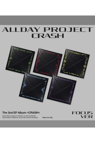 ALLDAY PROJECT - 2nd EP Album [CRASH] FOCUS Ver. (RANDOM)