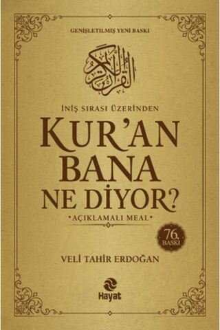 Vefa Yayınları Kur'an Bana Ne Diyor? Açıklamalı Meal