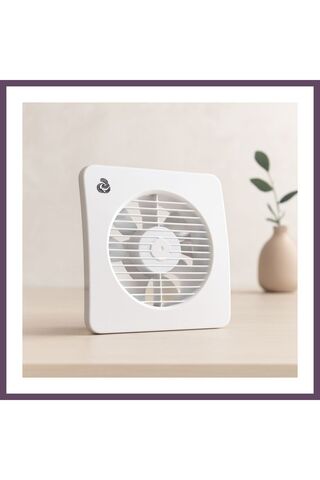 Bezos 150 mm Plastik Banyo Tuvalet Aspiratörü 20W 320 m3/h BHS