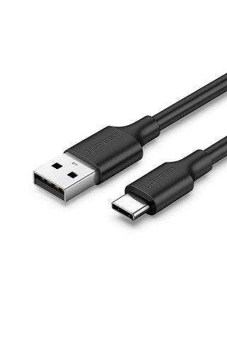 Ugreen USB Type-C Şarj ve Data Kablosu, Siyah, 1.5 Metre