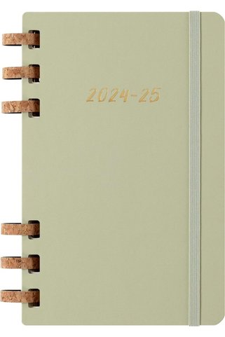 Moleskine Academic Monthly Planner 2024-25, 12 Aylık Haftalık ve Aylık Planlayıcı, Yumuşak Kapaklı Ü