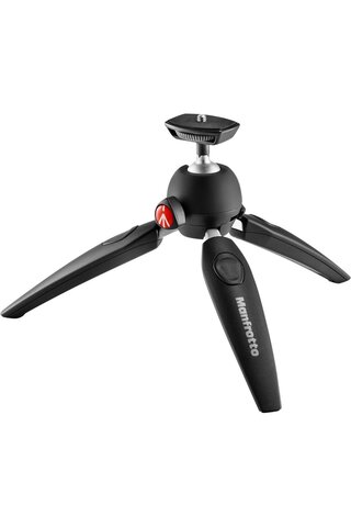 Manfrotto MTPIXIEVO-BK, PIXI EVO 2 segmentli mini tripod, aynasız kameralar için, kompakt sistem kam