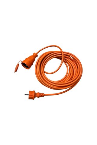 SeKaTech 10 Metre Uzatma Kablosu | 3x1.5mm² (CCA) IP44 Su Geçirmez Seyyar Priz | Bahçe, İnşaat, Dış Mekan Kul
