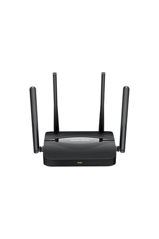 Mercusys MR25BE; BE3600 Mbps, Fiber Destekli, 4× 10/100/1000Mbps Port, Easy Mesh Uyumlu, Dual-Band W