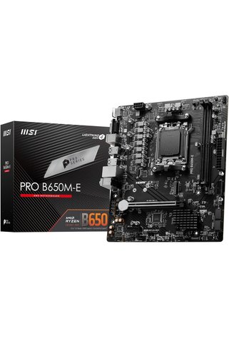 MSI MB PRO B650M-E AM5 DDR5 6800MHZ(OC) HDMI VGA M.2 USB3.2 2.5G LAN mATX