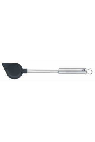 WMF Profi Silikon Kaşık, 32 cm, Cromargan® Yüksek Kaliteli Yarı Mat Paslanmaz Çelik, 200°C'ye Kadar
