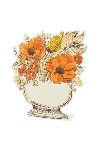 Hester & Cook Autumn Arrangement Place Card PAck Of 12 sheets