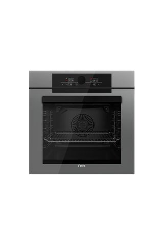 Ferre QEP65CPR PIZZART-FRYART SERİSİ GRİ ANKASTRE FIRIN (10+0 KONUM)
