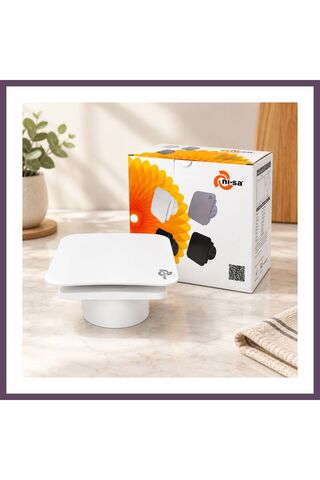 Bezos 100 mm Plastik Banyo Tuvalet Aspiratörü 12W BHS