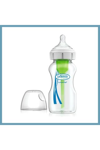 Bezos Geniş Ağız Cam Biberon 270 ml (Yeni) MBT06