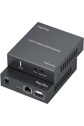 Ronanna 1080P Full HD 60Hz HDMI KVM Extender 60 Metre CAT5E/6 HDMI Menzil Genişletici Uzatıcı