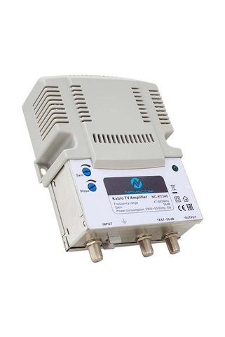 NOVACOM NC-KT340 47-862 Mhz 34 dB Kablo TV Amplifier Hat Yükseltici