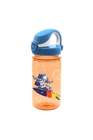 NALGENE Unisex Genç OTF İçecek Şişesi, Turuncu Astronot, 0,35 L