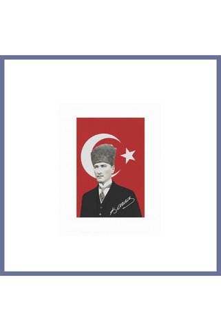dilaratrendhousee 70X105cm Atalı Bayrak DLRA