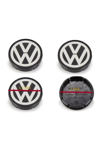 mette Volkswagen Bora Golf 4 Jant Göbeği 50-55mm (4 ADET)