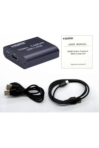 AyPenye 4K HDMI Video Yakalama Cihazı ve Canlı Yayın Kartı 4KVC300, 245775421509