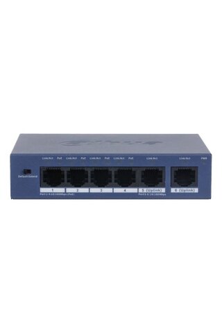 DAHUA 5Port 10/100Mbps PoE 60W (S3006-4ET-60)