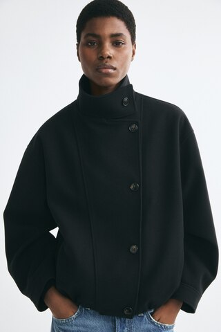 H&M Boru Yakalı Oversize Ceket