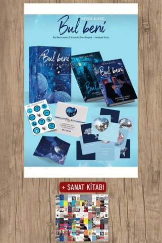 Tekhne Yayınları Sanat Kitabı + Bul Beni Serisi - İki Kitaplık Set (Hediyeli Kutulu - Ciltli) / Beyza Alkoç