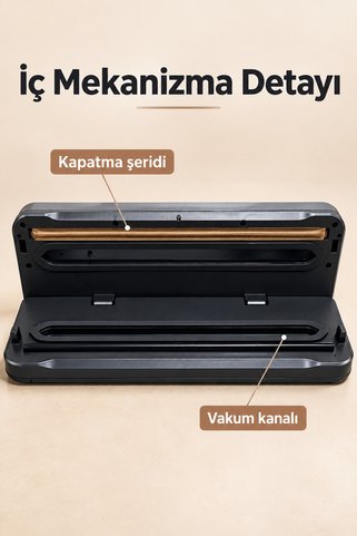 Eseno Select Gıda Paketleme Makinesi Üstten Kontrollü Sürgülü