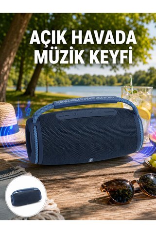 Angel Of Life Hafif ve Dayanıklı Renkli Işıklı Taşınabilir Müzik Hoparlörü Yeni Nesil