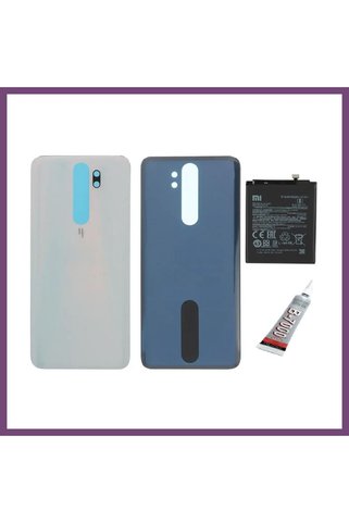 Bezos REDMİ NOTE 8 PRO ARKA BATARYA KAPAĞI ,BATARYA VE B GAMBERA1