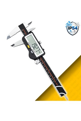 Sevgift IP54 Dijital Kumpas | 0-150 mm | Büyük LCD Ekran | Su Sıçramalarına ve Toza Karşı Korumalı