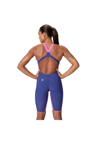 SPEEDO LZR Valor 2.0 Openback Kneeskin Kadın Yarış Mayosu