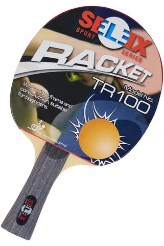 SELEX Tr100 Ittf Onaylı Masa Tenisi Raketi, Kahverengi, 1