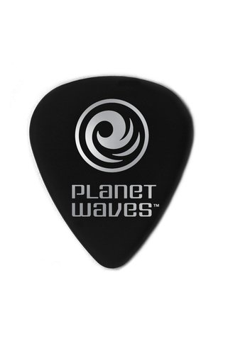 Planet Waves 1CBK6-25 Selüloit Pena Siyah Heavy (25'li Paket) | Mat Siyah - Sert - Kaydırmaz