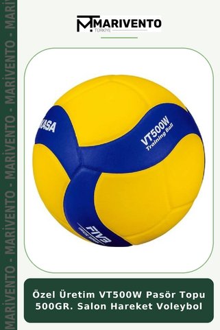 Marivento Özel Üretim VT500W Pasör Topu 500GR. Salon Hareket Voleybol