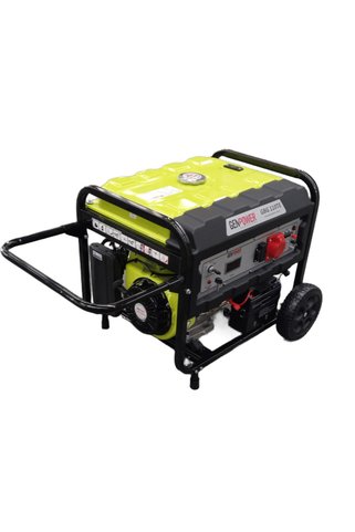 GenPower GBG 110 TE OTO Model 10,5 kVA Benzinli İpli Marşlı Tekerlekli (Otomatik Transfer Panolu) Trifaze Portatif Jeneratör