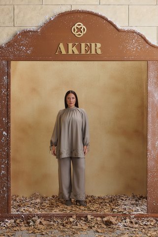 Aker Vizon Nakış Detaylı Tunik