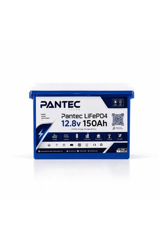 Pantec Solar Pantec 12.8V 150Ah 1.92kWh LiFePO4 Lityum Akü