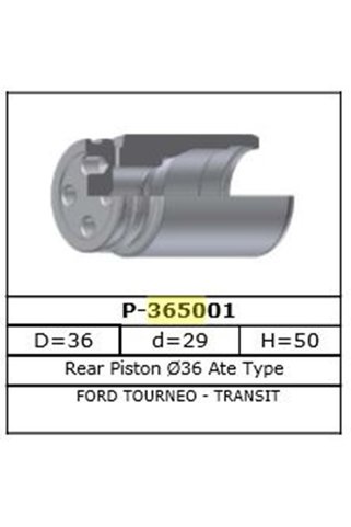 FPR Fren Kaliper Pistonu Ford Tourneo, Transit Arka