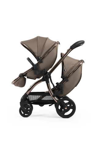 egg3 İkiz Bebek Arabası Mink