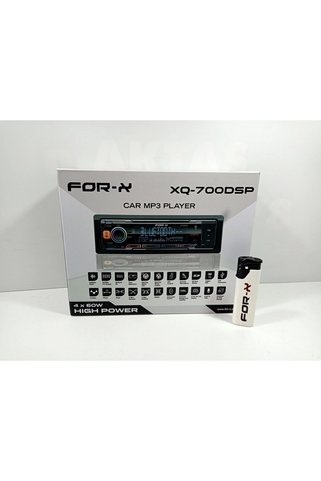 For-X Teyp – Xq-700dsp 4x60w – 8 Kanal 4 Amfi Çıkışlı Tesisat Teybi - PH