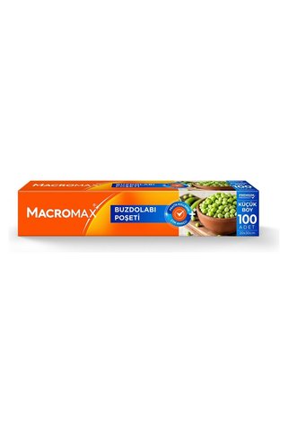 MACROMAX 5 Adet Buzdolabı Poşeti Küçük Boy 100'lü