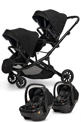 Prego Navara İ-Size Çift Yönlü Travel İkiz Bebek Arabası UV Tenteli Tam Set S918BD