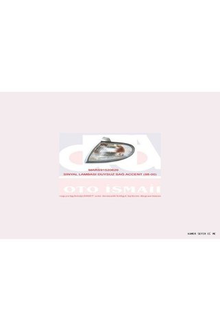 Mars SHOPGPT SİNYAL LAMBASI SAĞ DUYSUZ [ HYUNDAI ACCENT (154203) 1998-2000 ]