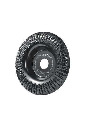SGS AHŞAP İŞLEME TAŞLAMA DİSKİ KAVİSLİ 125MM x 22,22MM SGS2282 - PH