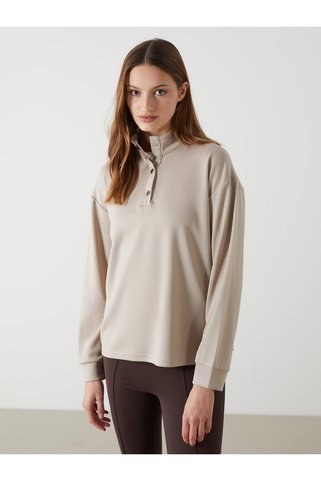 LC Waikiki Dik Yaka Kadın Sweatshirt
