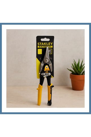 Bezos Sac ve Teneke Kesme Makası - Plastik Kaplı Sap CAN