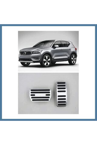 Bezos Volvo XC40 Uyumlu Orijinal Otomatik Pedal Seti 2 Parça CAN