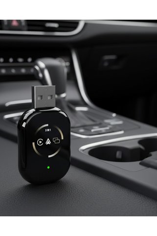 Viessmann CarPlay Destekli Araçlar İçin Kablosuz Android Auto Dönüştürücü