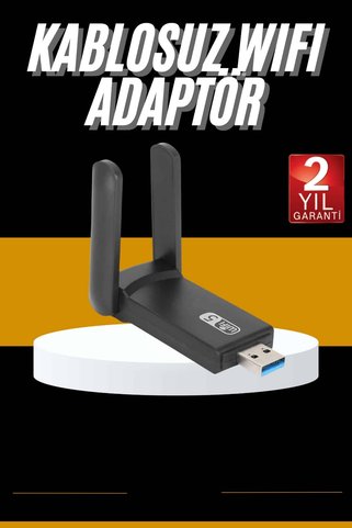 Eco Lounge Mbps Wifi Alıcı Kablosuz Wifi Adaptörü Çift Band Çift Antenli